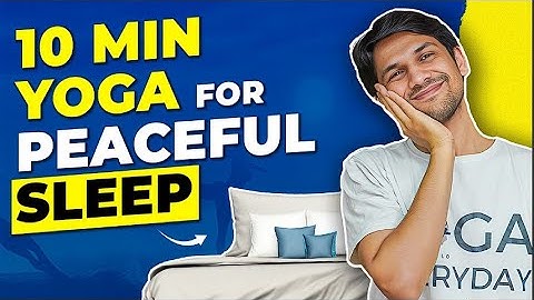 Bed Time YOGA for Peaceful Sleep | Saurabh Bothra Yoga