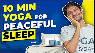 Bed Time YOGA for Peaceful Sleep | Saurabh Bothra Yoga