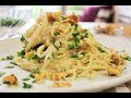 3 MINUTI CENA PRONTA spaghetti salsa noci  SENZA AGLIO  gluten free