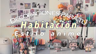 DECORACIONES PARA TU ESCRITORIO VERSION OTAKU | ANIME DECOR