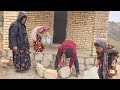 The masterpiece of a grandmother and her son by completing the stone staircase!