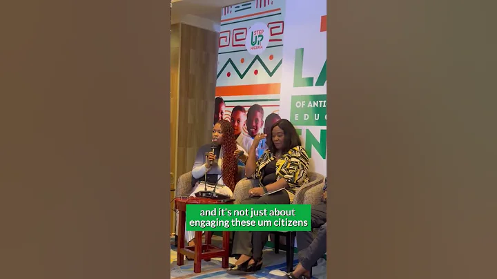 CAROLIINE AT STEP UP NIGERIA'S LAUNCH OF DIGITAL TOOLS