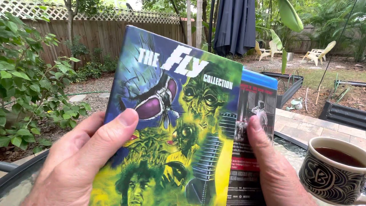 The Fly -  Scream Factory BluRay - all 5 films in 1 box