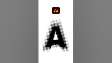How to create Editable Halftone Text Effect in Illustrator