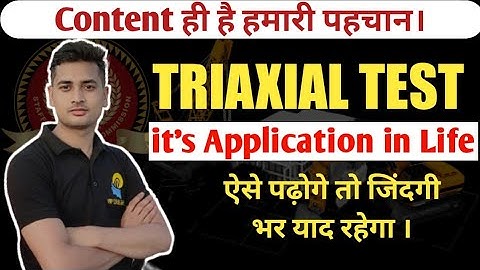 TRIAXIAL SHEAR TEST OF SOIL |SOIL MECHANICS MARATHON|SOIL MECHANICS CIVIL ENGINEERING#vip_civil_guru