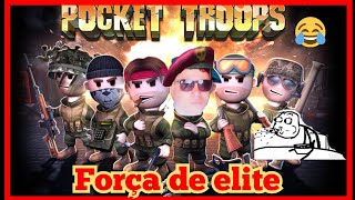 Pocket troops: estratégia RPG iniciante screenshot 1