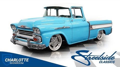1958 Chevrolet Apache Big Window Cameo Restomod 8503-CHA for sale | Charlotte, Atlanta, Dallas,...