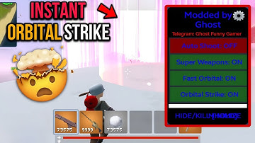 FASTEST ORBITAL STRIKE🔥 STINK BOMB EXPLOSION 💨🍃 NEW GHOST MODZ [BEST MOD MENU] Rocket Royale 🚀 2025!