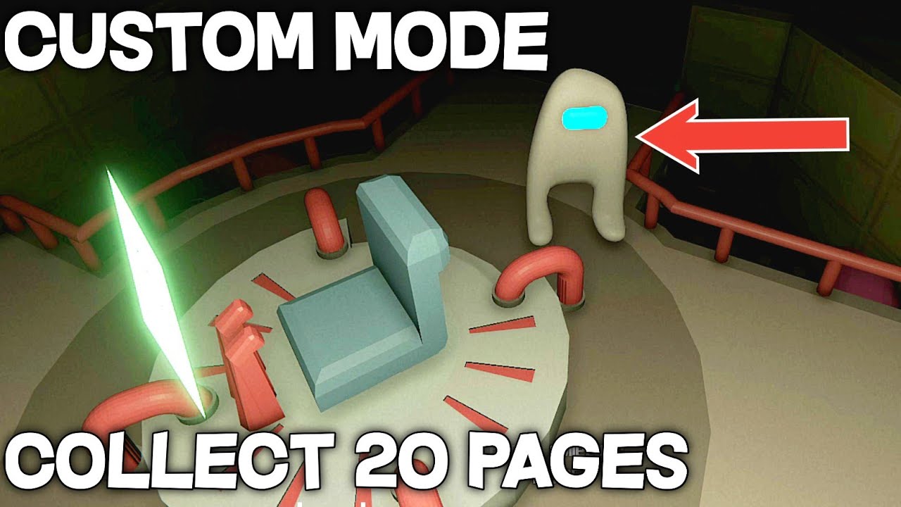 Slendergus (Among Us 3D Game) Gameplay Walkthrough part 3 - Custom Mode (PC)