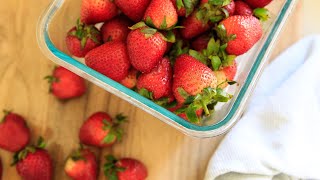 Here&#39;s how I wash my strawberries...