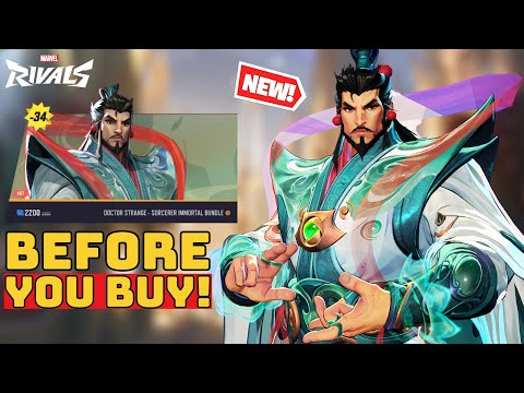 DR STRANGE SORCERER IMMORTAL SKIN SHOWCASE DR STRANGE SORCERER IMMORTAL SKIN SHOWCASE