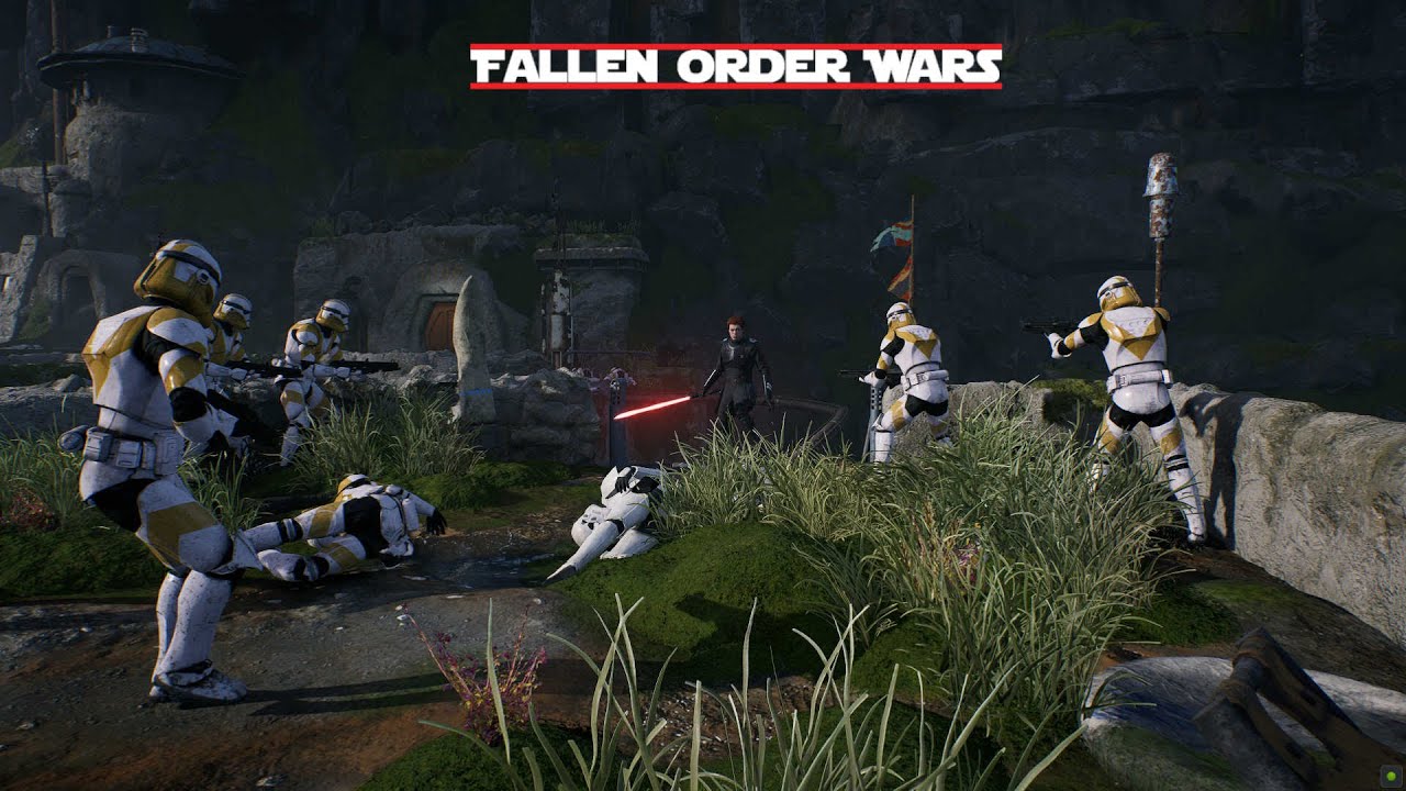 Fallen Order Battles. The clone assault to the imperial refinery. YouTube