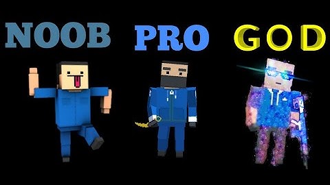 NOOB vs PRO vs GOD | Block Strike
