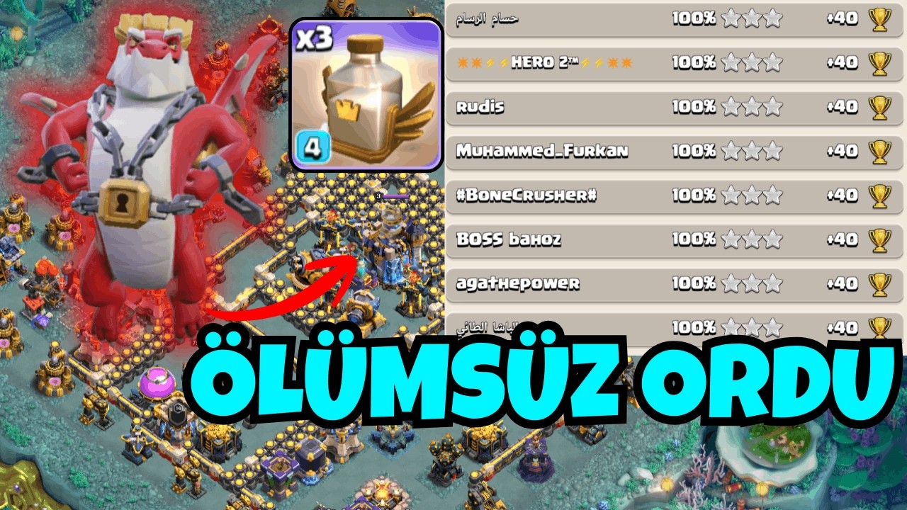 BB 17 EN GÜÇLÜ ORDU - Clash Of clans