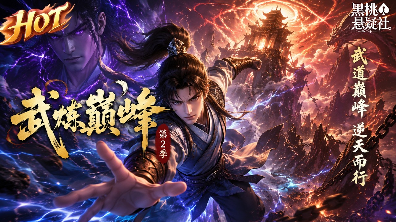 最热合集!《武炼巅峰 第 2 季》:修为突破境界桎梏,闯荡浩瀚异域疆土,迎战各方强悍劲敌,以强横战力闯荡四方天地 #热血 #玄幻 #男频 #爽文 #战斗 #黑桃悬疑社