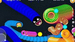 Worms Zone io❤️ Cacing Besar Superhero America Ninja 😁 #92718 screenshot 1