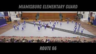 Miamisburg Elementary Guard 2025 - Route 66 - 3/30/2025