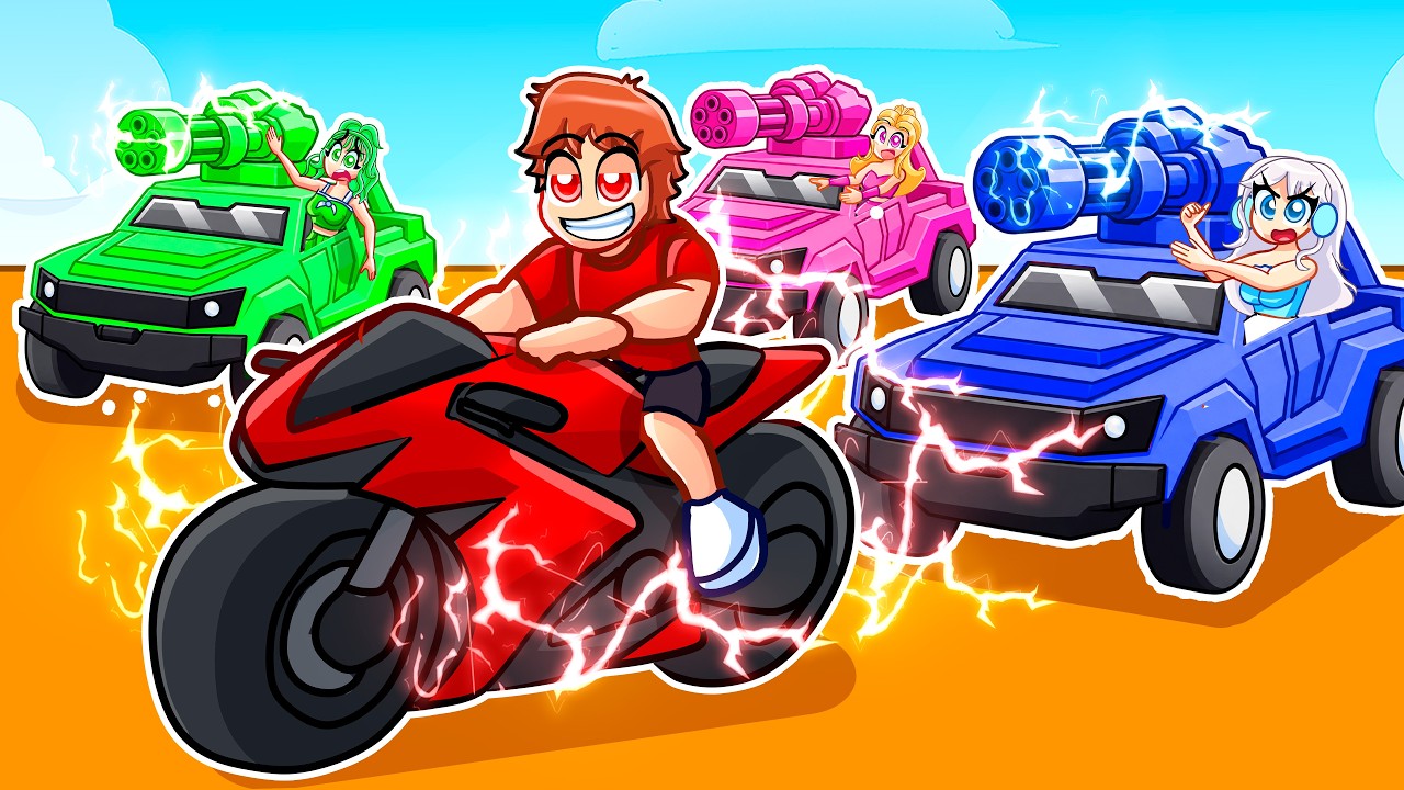 GTA 5 Race But With 4 CRAZY FAN GIRL Sabotagers!