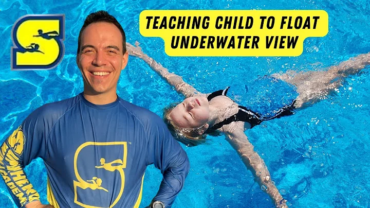 LEARN TO TEACH YOUR CHILD TO FLOAT ON THEIR BACK/ Underwater View!
