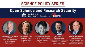 CSPC SciPol Series: Open Science vs. Research Security