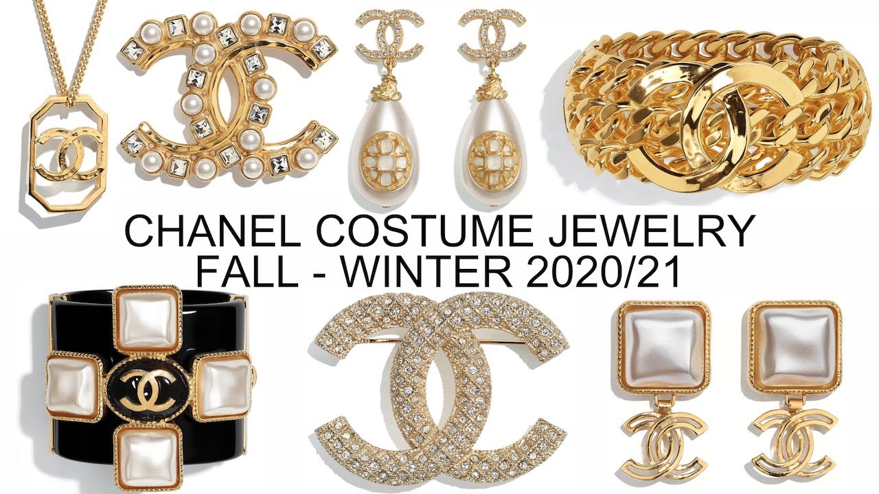 CHANEL COSTUME JEWELRY FALL WINTER 202021 COLLECTION  YouTube