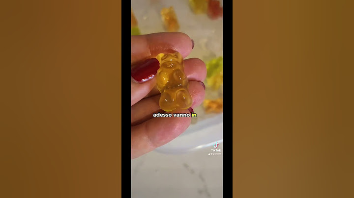 Orsetti gommosi congelati! Sarà vero?? 👀 #frozengummybears