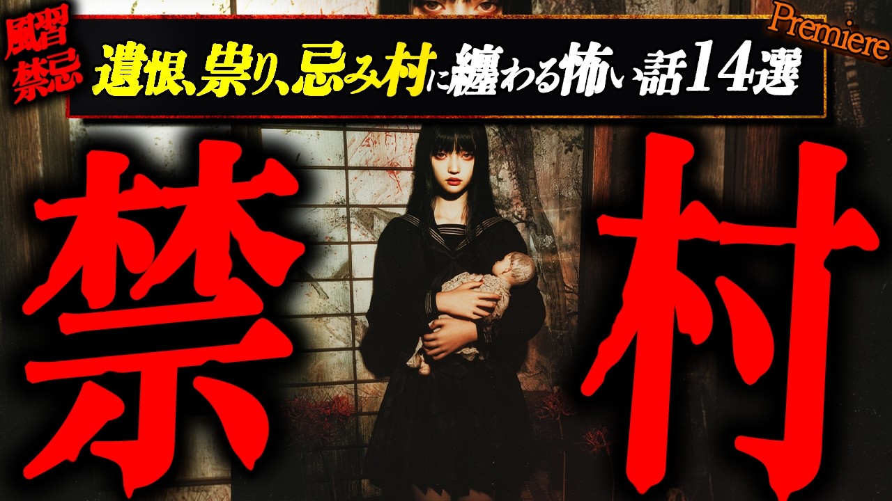 【禁村】先祖の遺恨､祟り､忌み村に纏わる田舎の怖い話１４選【ゆっくりの怖い話】