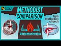 Evangelical Methodist vs Bible Methodist vs Free Methodist