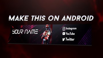 Make This Fortnite Header On Android | Banner Tutorial