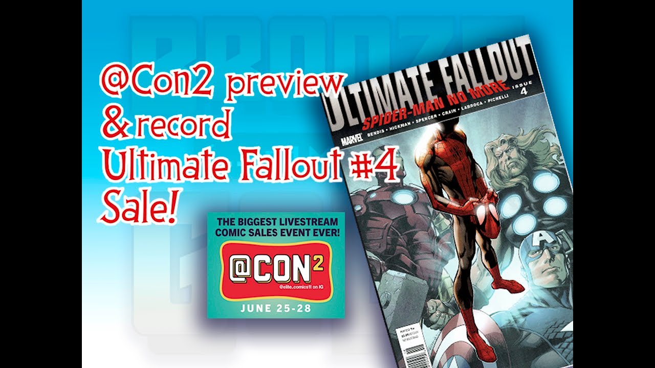@Con2 preview with Ali from Elite_Comics11! Plus, Richard sets a record with Ultimate Fallout #4!