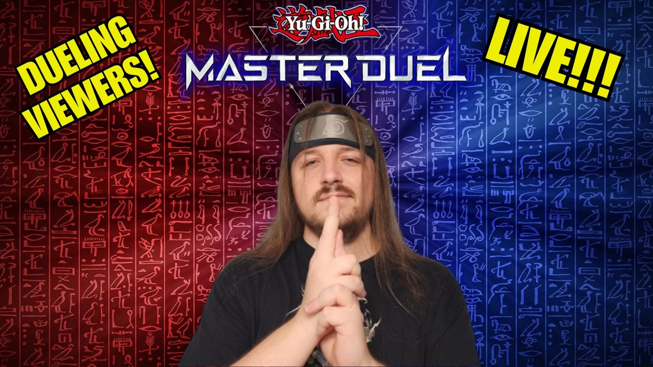 LIVE!!! DarkArmedDuelist Playing Master Duel!!! DUELING VIEWERS! Fusion Synchro Event! YU-GI-OH!