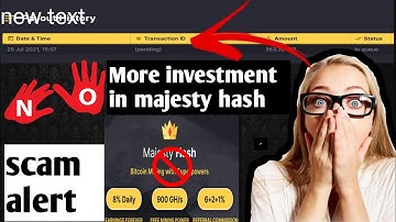 majesty hash scam alert | majesty hash withdrawal problem | majesty hash