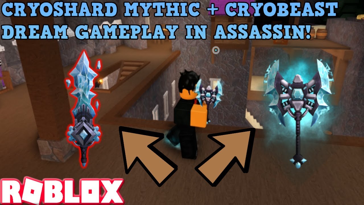 Cryoshard Cryobeast Gameplay Roblox Assassin Christmas 2019 Knives Youtube - ant roblox assassin 2019