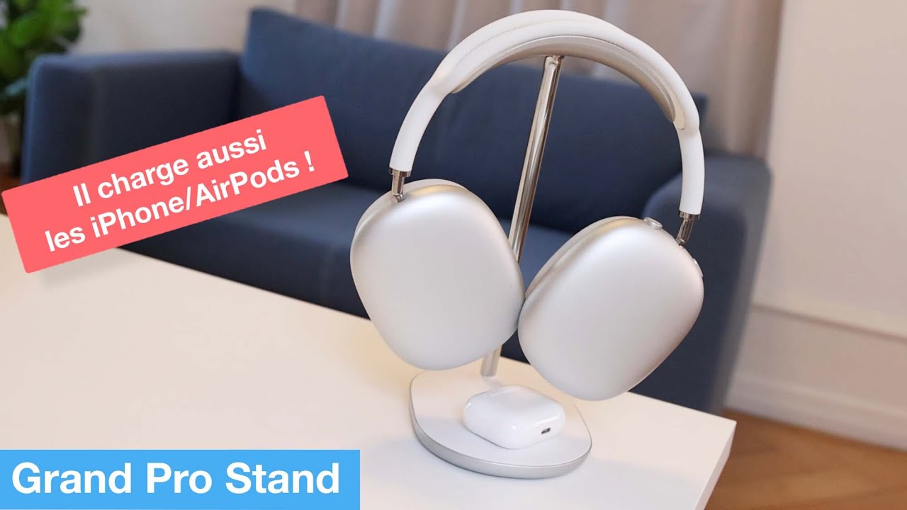 AirPods Max : on a trouvé le support idéal ! Test du Benks Grand Pro Stand  