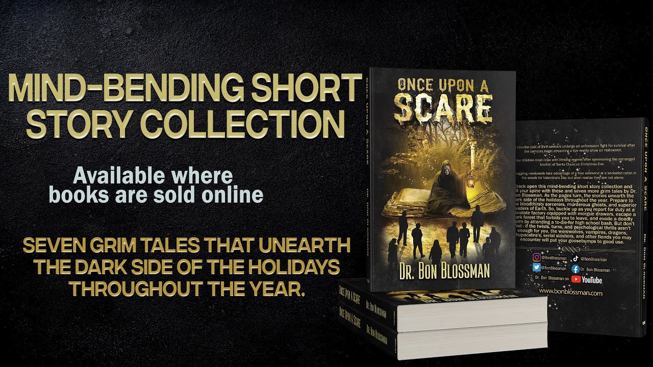 Once Upon a Scare Official Book Trailer | YA Horror Short Stories