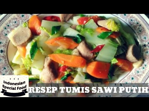 Resep Tumis Sawi Putih Bakso Wortel Youtube