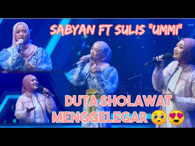 Duta sholawat menggelegar!!! Nissa sabyan Ft Sulis UMMI merinding bukan main🥺 class=