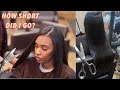 Natural Hair CUT DAY with a TOP rated Stylist | Silk Press