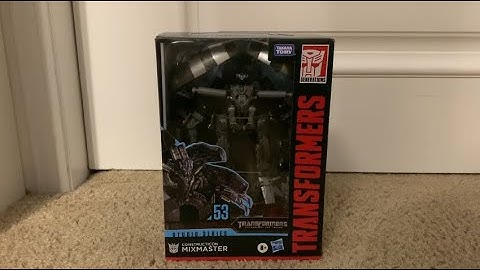 Transformers Studio Series 53 Voyager Class Constructicon Mixmaster Unboxing
