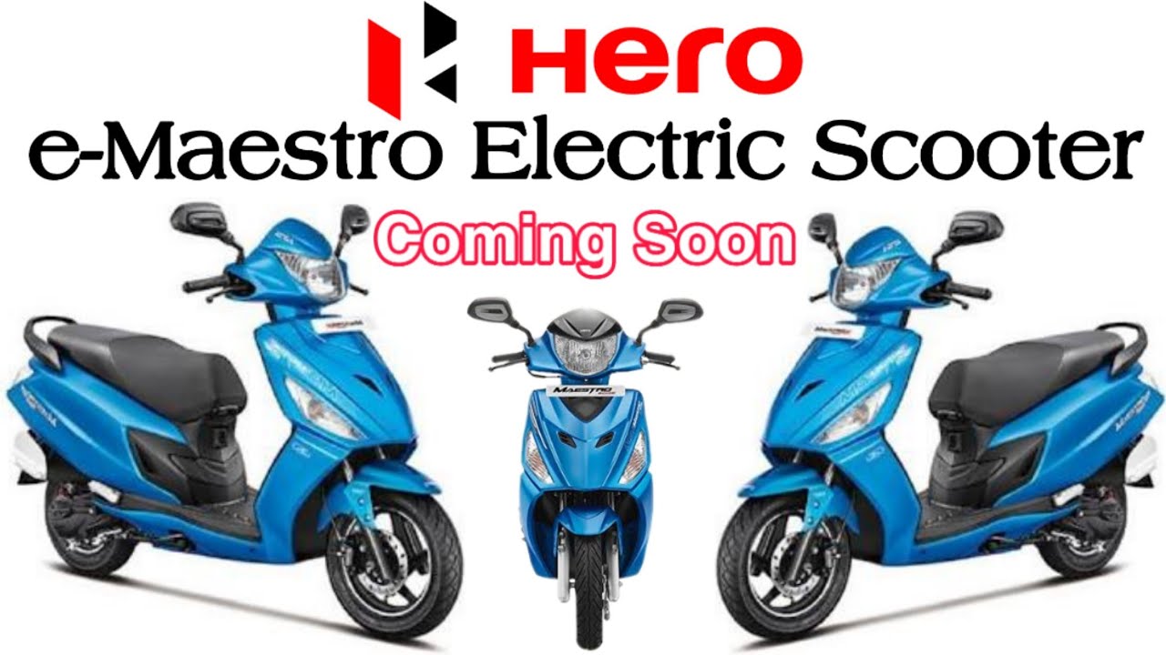 Hero e-Maestro Electric Scooter, Coming Soon... | 2020