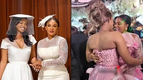 Moment Iyabo Ojo Stops Priscilla From Jumping Amid Pregnancy Speculation