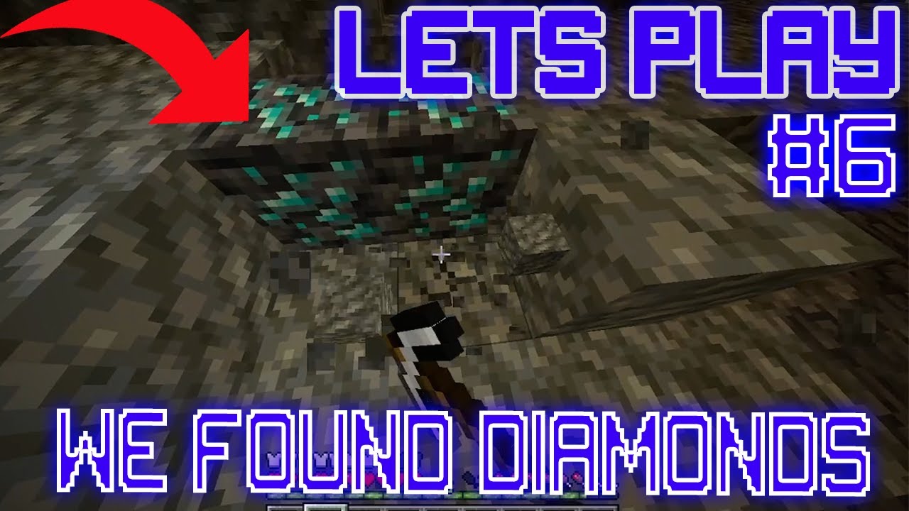 Lets Play Minecraft Episode 6 WE FOUND DIAMONDS!!! - YouTube