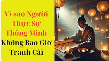 Vì sao người thông minh tránh xa tranh cãi?