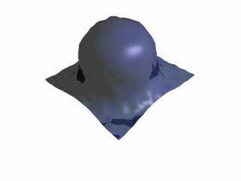 Second Soft Body with Displacement and RayTracing