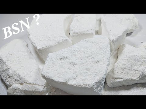 BSN ? #gymchalkasmr #chalk Gym Chalk asmr topped with Baby powder BSN ...