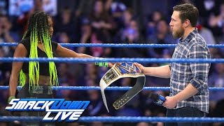 Naomi is forced to relinquish the SmackDown Women's Championship: SmackDown LIVE, Feb. 21, 2017