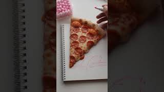 pizza painting #ai #funny #cute #barbie #explore#viral