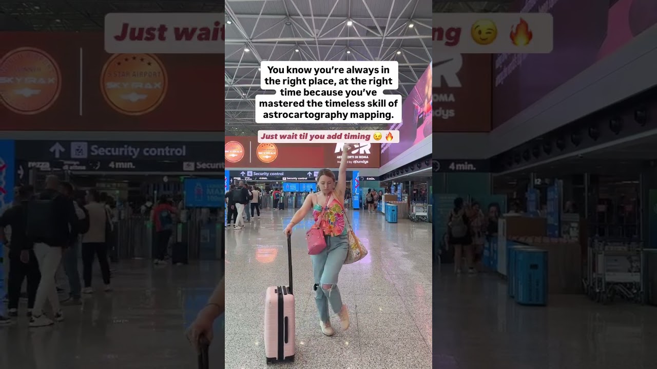 Did you know you could use astrology to time your travels? 🕰️ It’s called “Cyclocartography” and