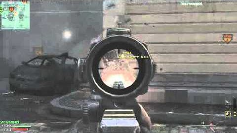 stallone01 - MW3 - MSR + ACOG = FUN!!