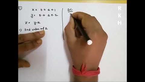 Lecture-2: Error and measurement(Calculation of max error) by RKH SIR